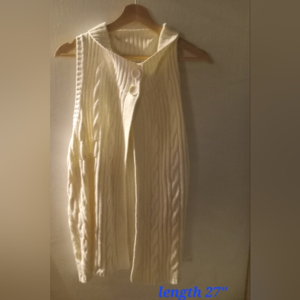 Kim Rogers Cream Knit Sweater